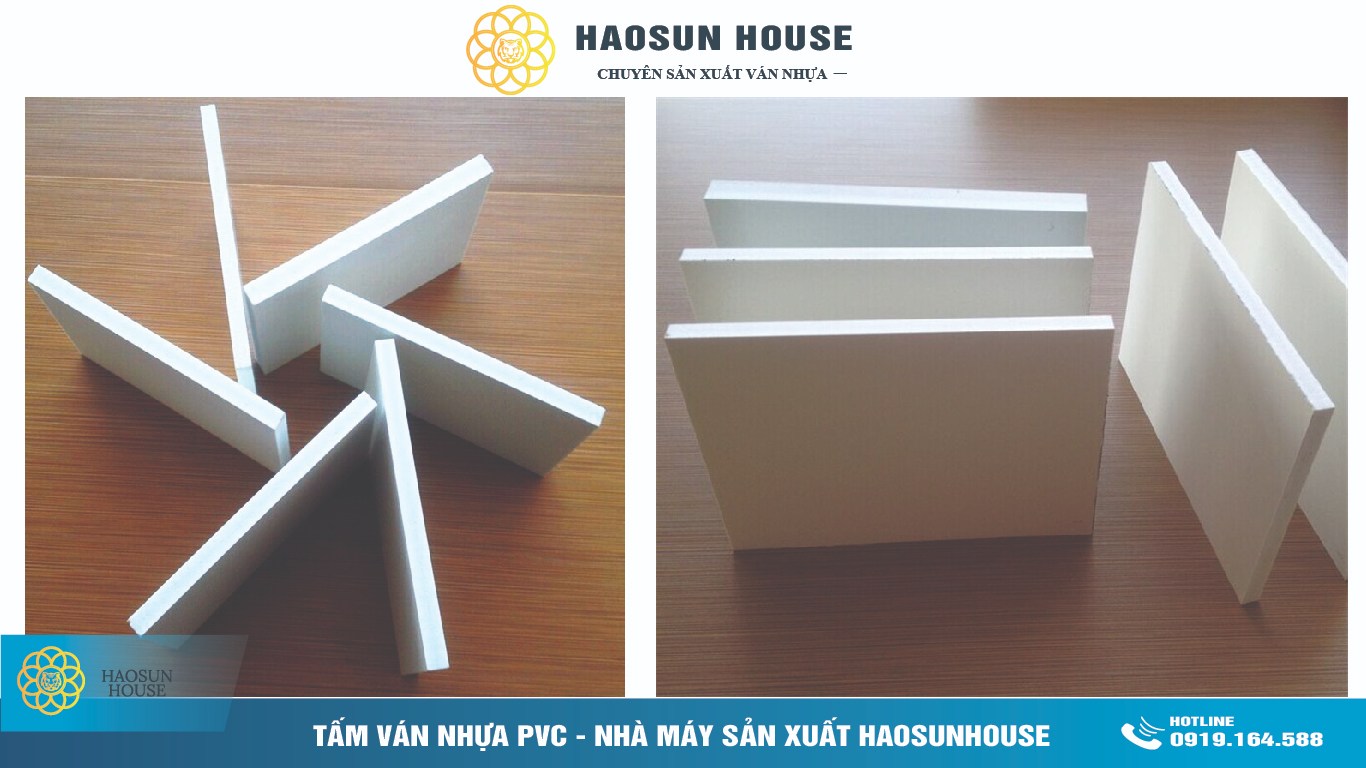 Tấm Nhựa PVC haosunhouse tiêu chuẩn