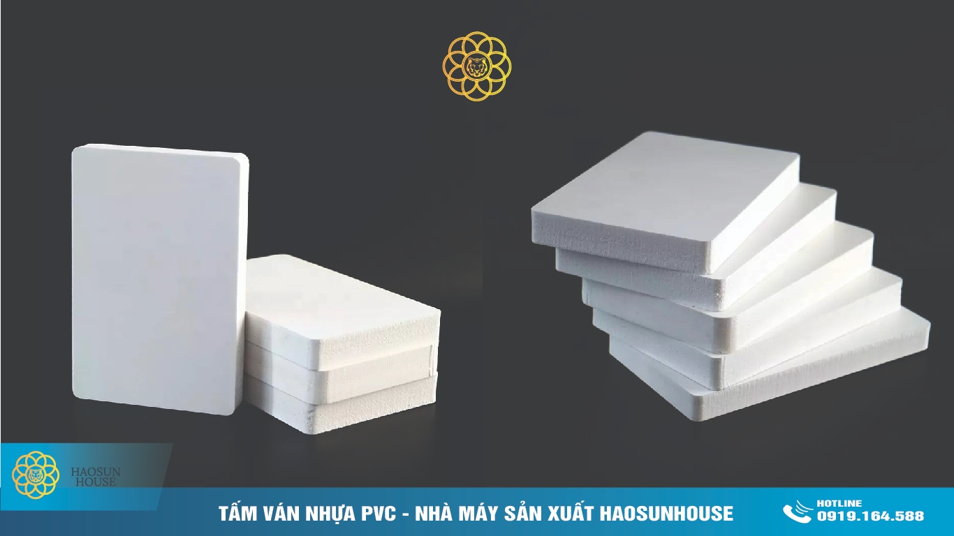 Tấm Nhựa PVC haosun house tiêu chuẩn