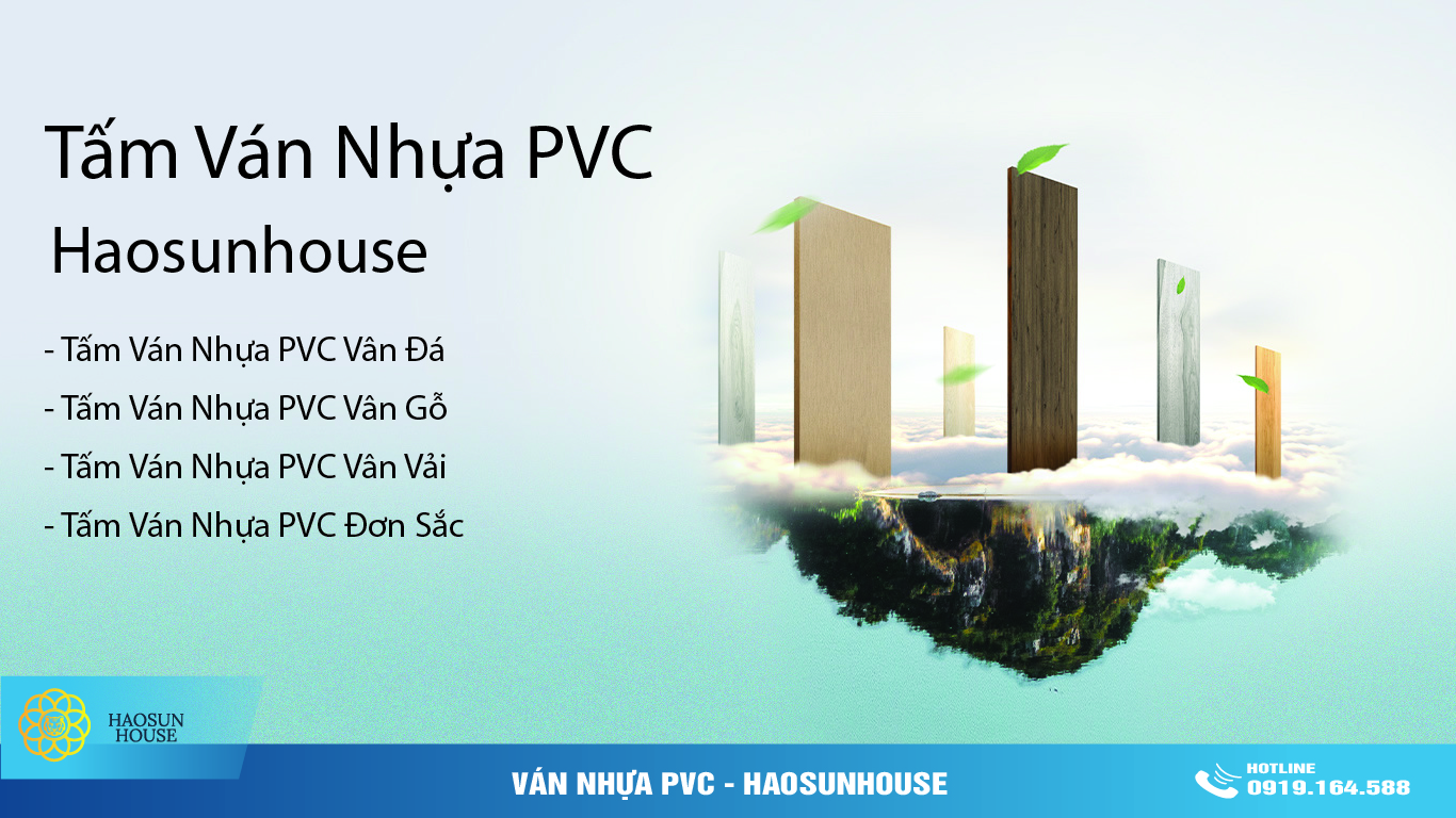 Tấm Ván Nhựa PVC Đơn Sắc