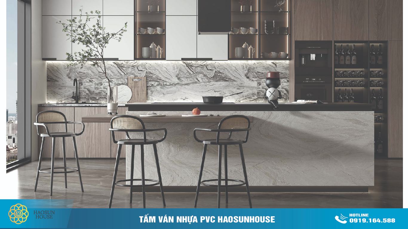 Tấm Ván Nhựa Vân Đá