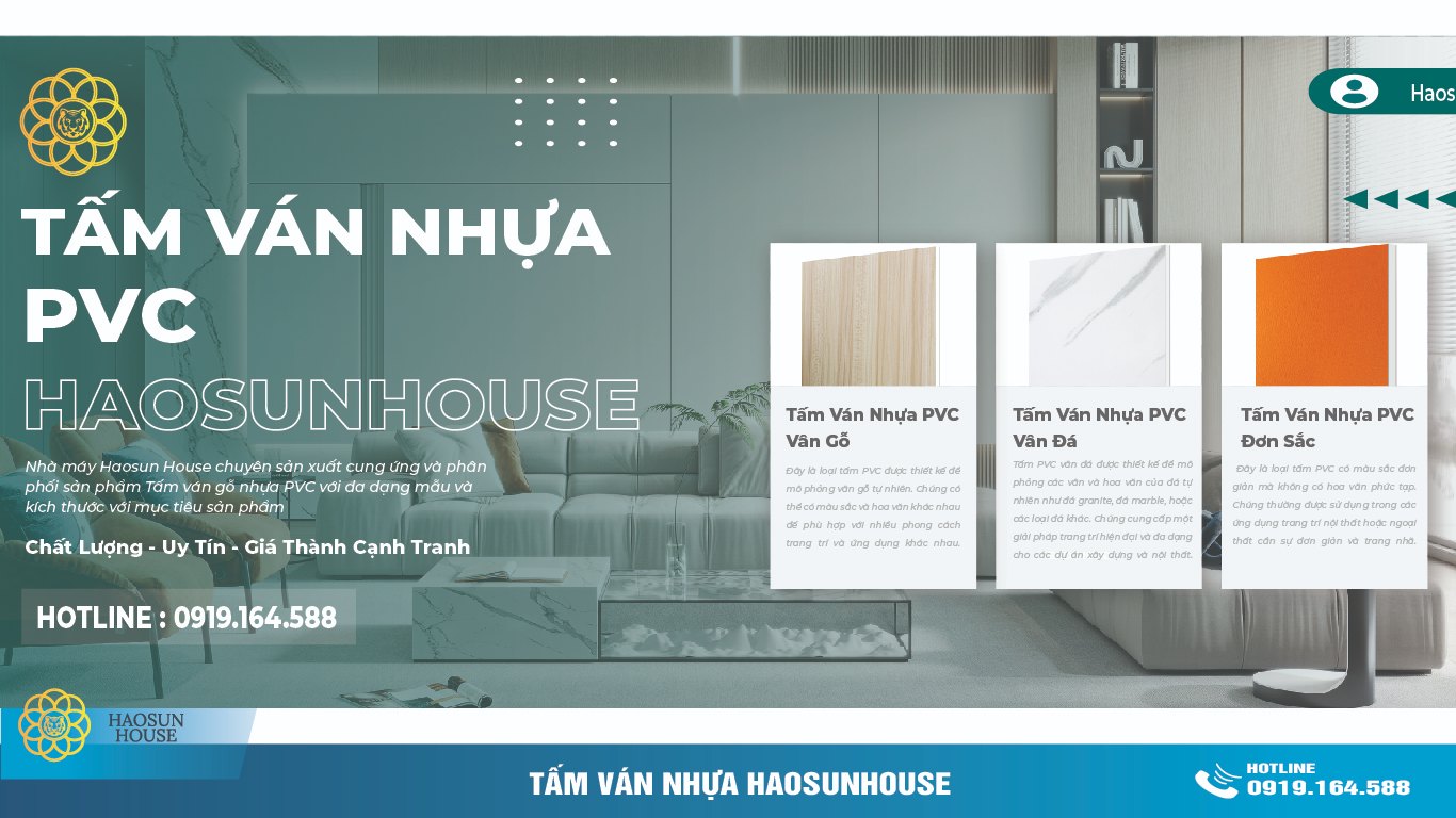 Tấm Ván Nhựa Haosunhouse