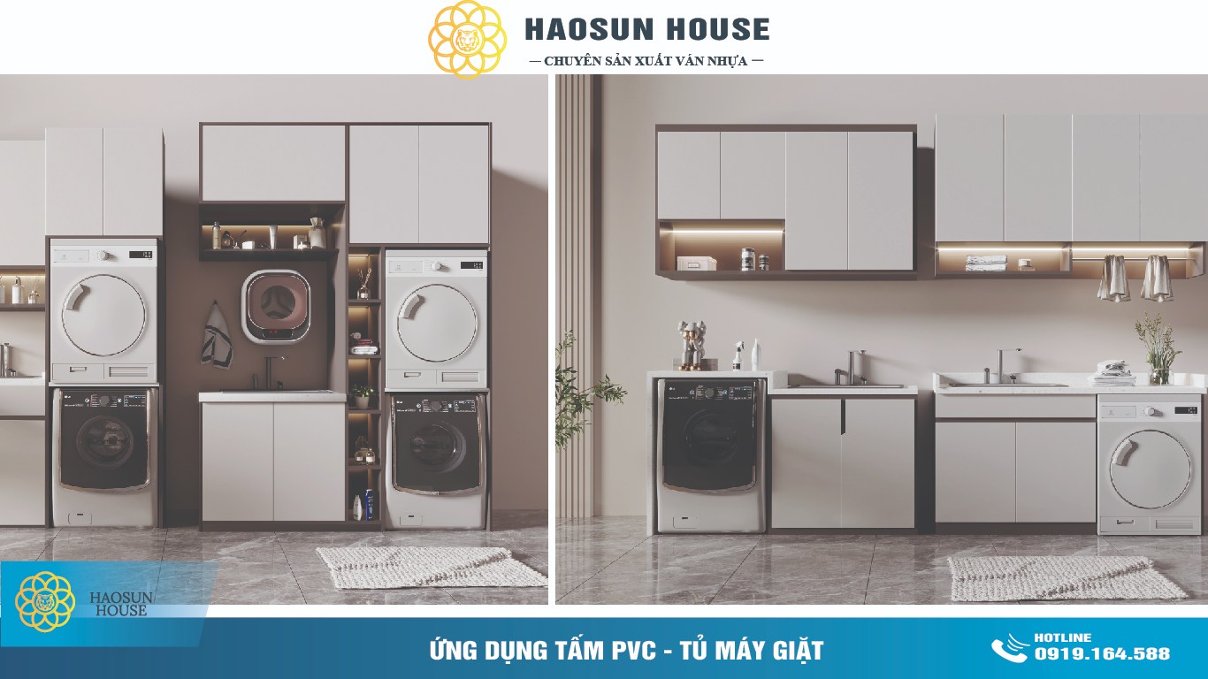 Ứng dụng Tấm Ván Nhựa Haosunhouse