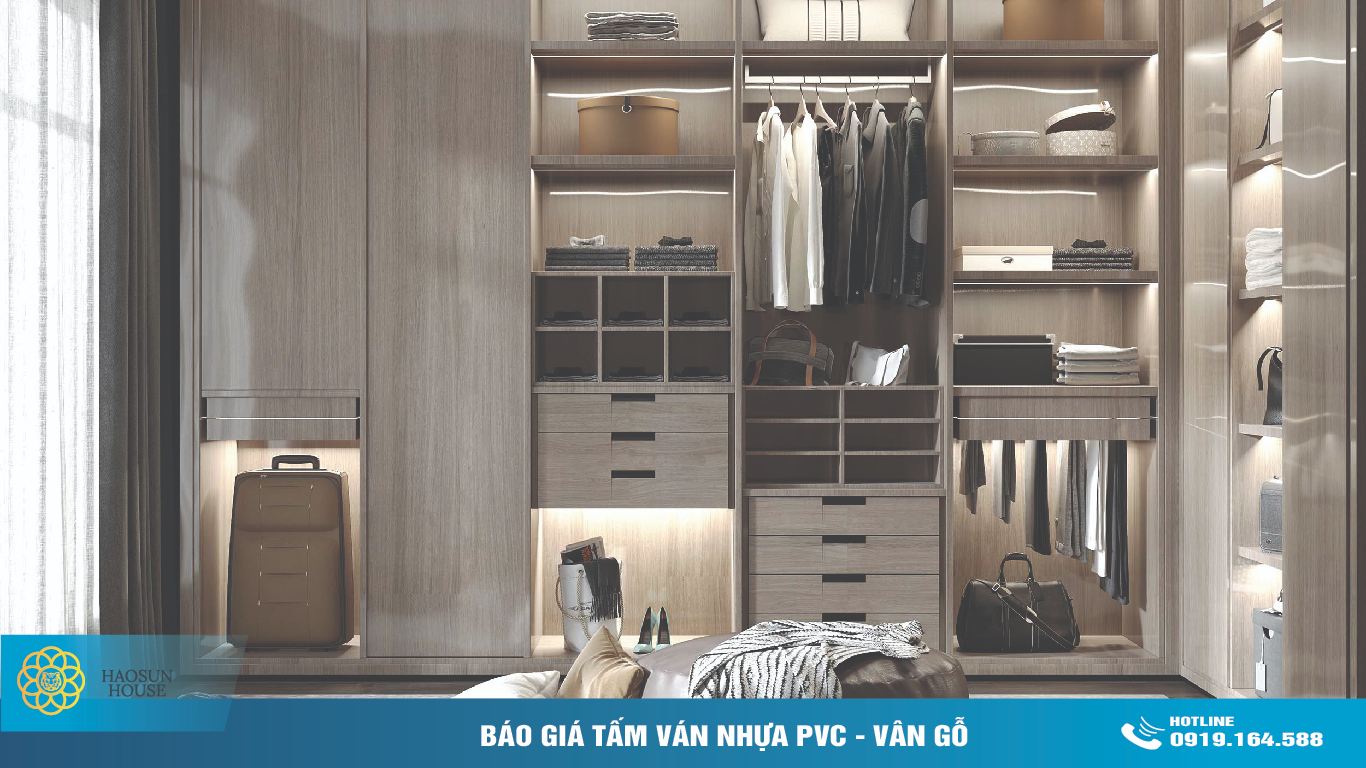 Báo giá tấm ván nhựa pvc vân gỗ haosunhouse