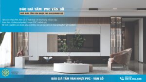 Báo giá tấm ván nhựa pvc vân gỗ haosunhouse