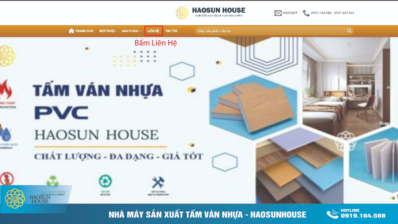 Hướng dẫn mua hàng và hình thức thanh toán nhà máy sản xuất tấm ván nhựa pvc haosunhouse
