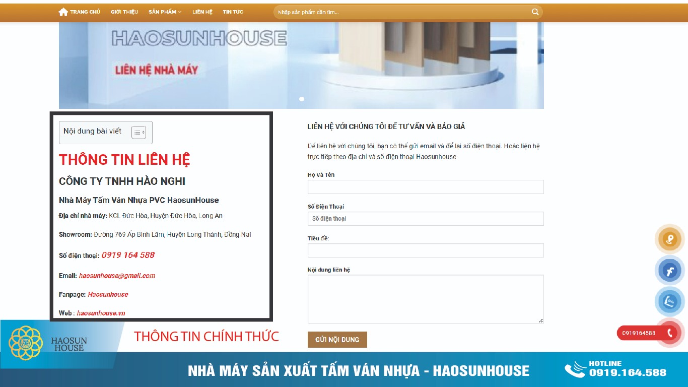 Hướng dẫn mua hàng và hình thức thanh toán nhà máy sản xuất tấm ván nhựa pvc haosunhouse