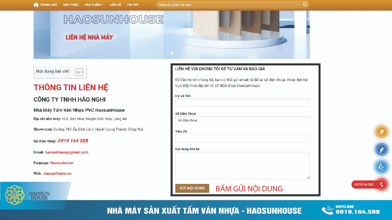 Hướng dẫn mua hàng và hình thức thanh toán nhà máy sản xuất tấm ván nhựa pvc haosunhouse