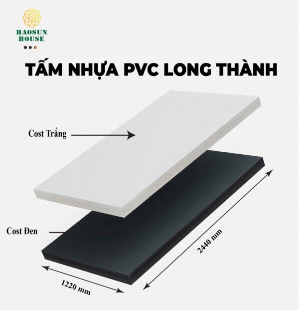 Tấm Nhựa PVC Long Thành | Bảng giá Haosunhouse