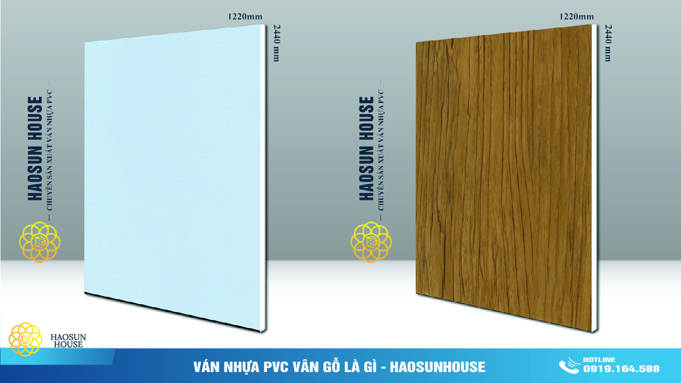 So sánh PVC Vân gỗ - PVC vân Vải