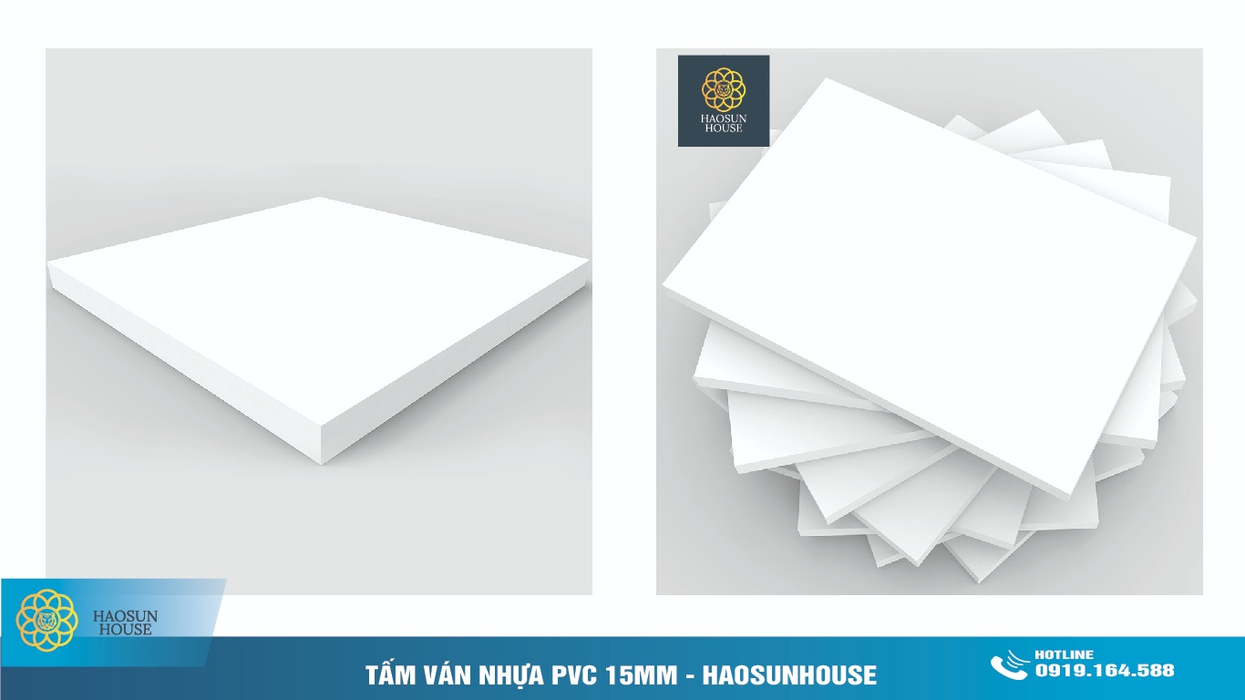 Tấm Nhựa PVC 15mm haosunhouse