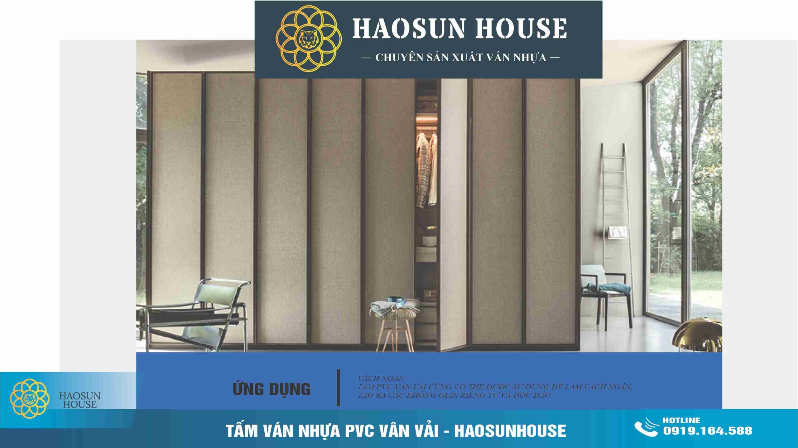 Tấm PVC Vân Vải