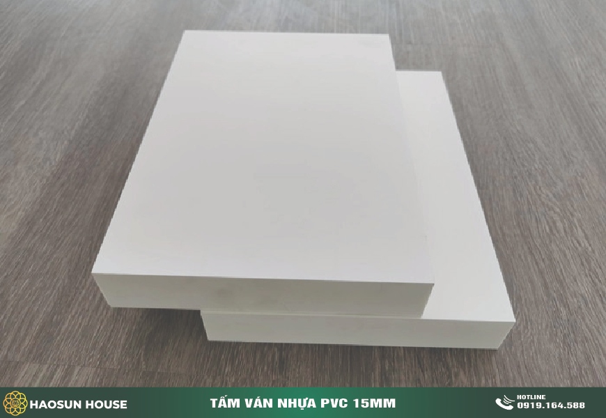 Tấm Ván Nhựa PVC 15mm Haosunhouse