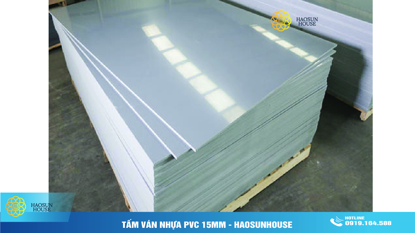 Tấm Ván Nhựa PVC 15mm haosunhouse