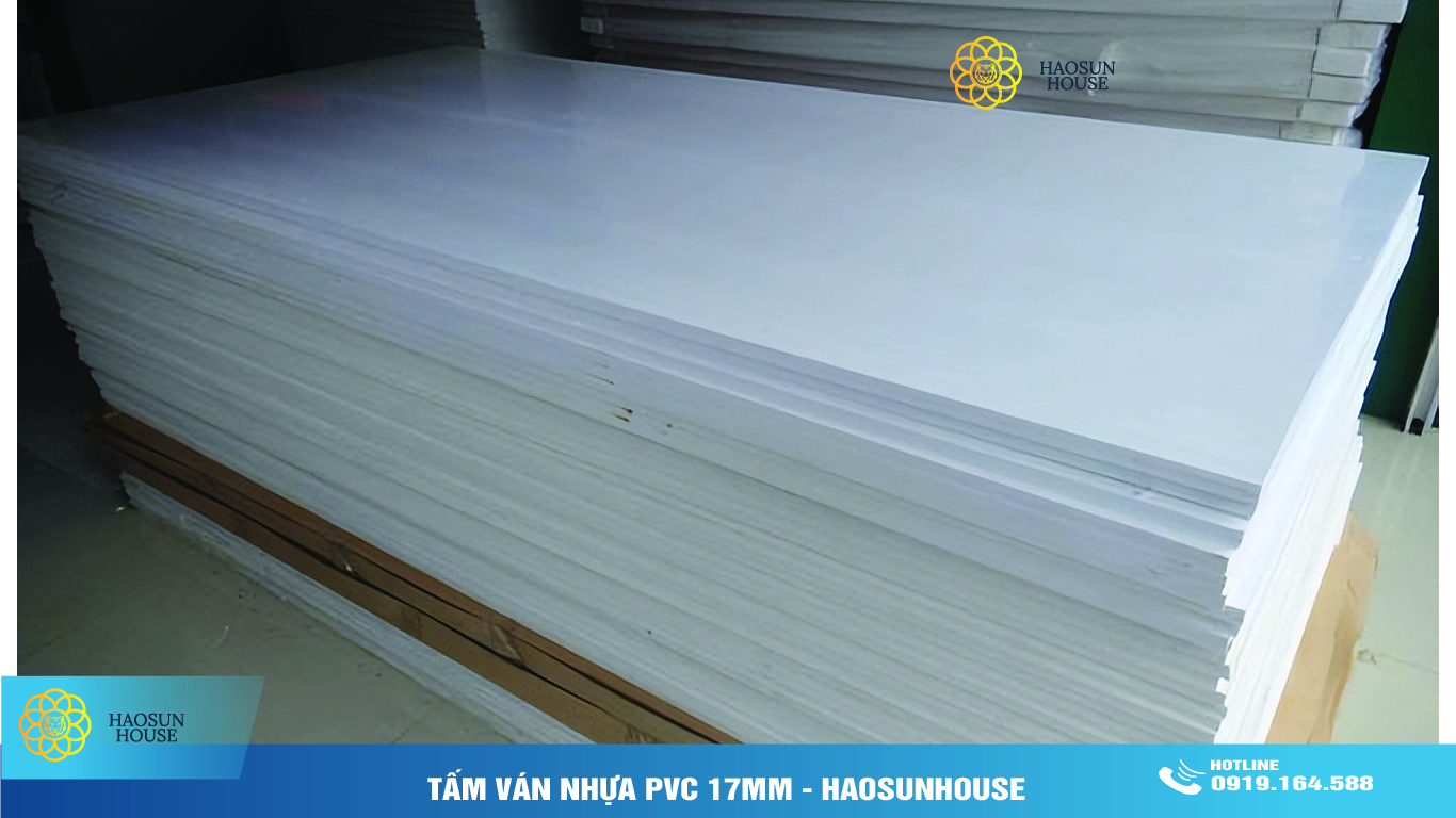 Tấm Ván Nhựa PVC 17mm haosunhouse