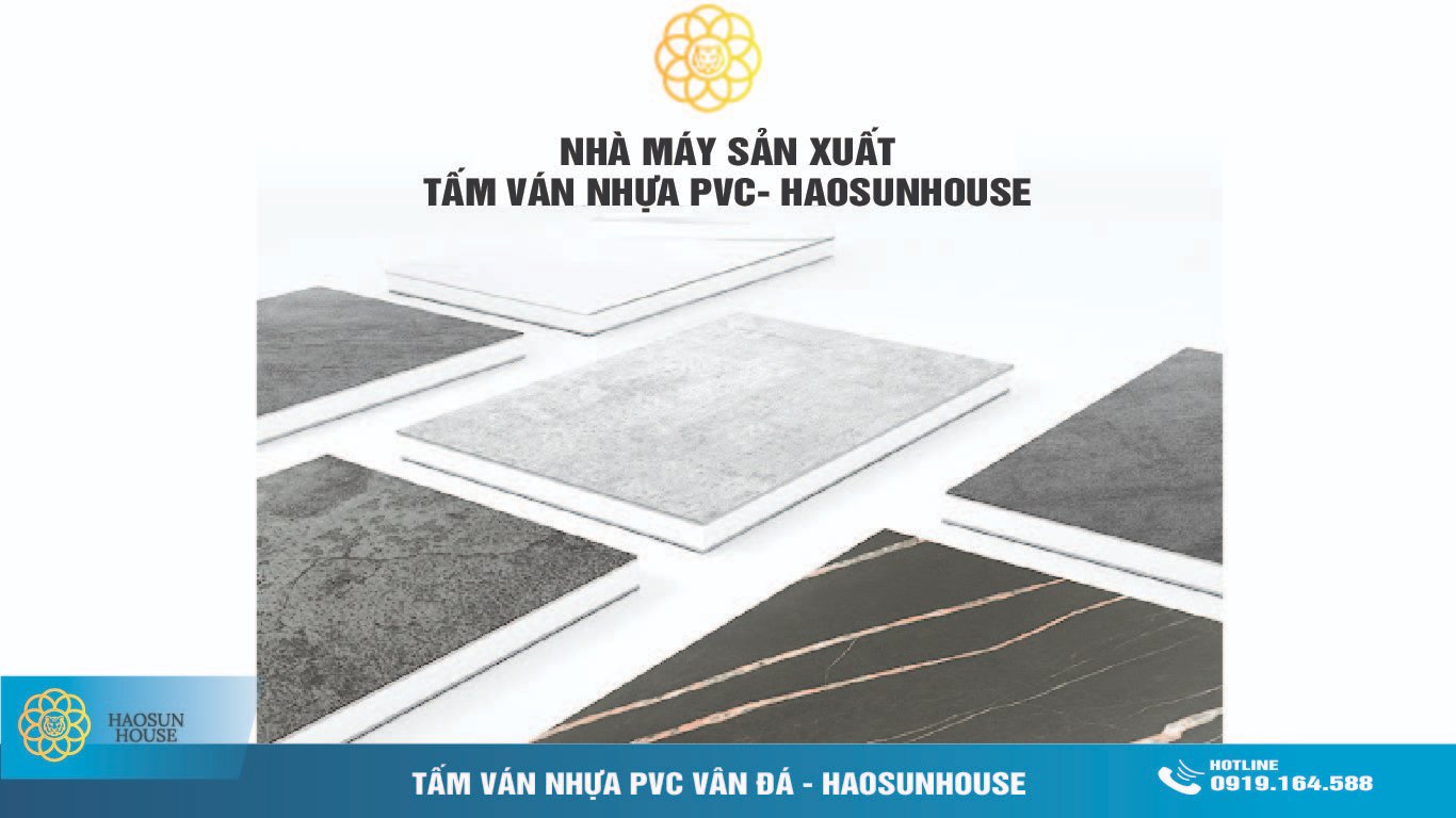 Tấm Ván Nhựa PVC Vân Đá