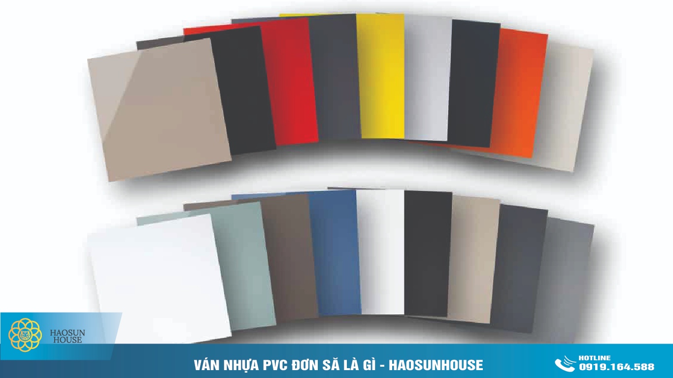 Ván Nhựa PVC đơn ắc haosunhosue