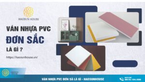 Ván Nhựa PVC Đơn Sắc là gì