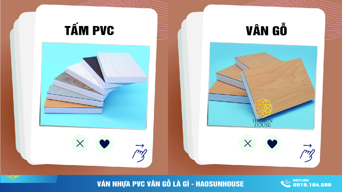 Ván Nhựa PVC Vân Gỗ là gì