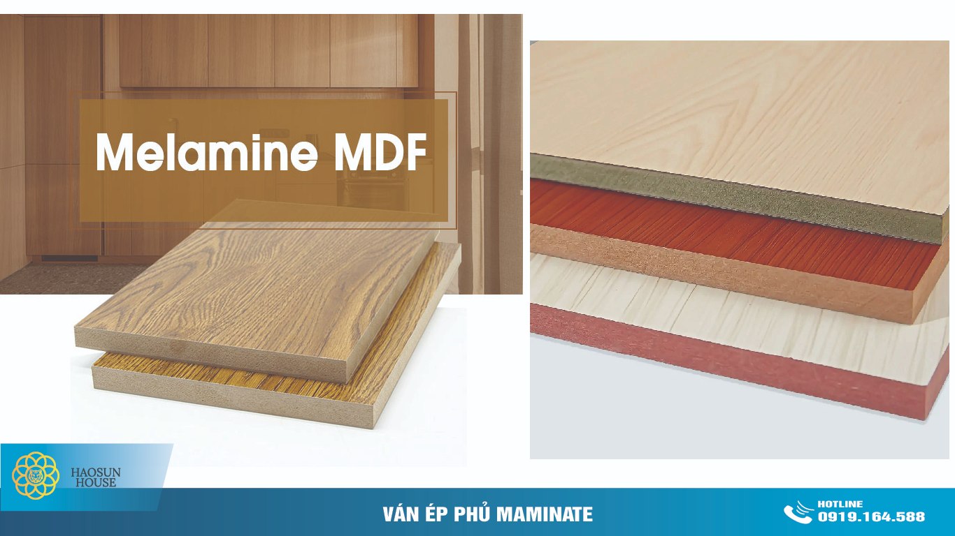 Tấm Ván Ép Phủ Melamine là gì