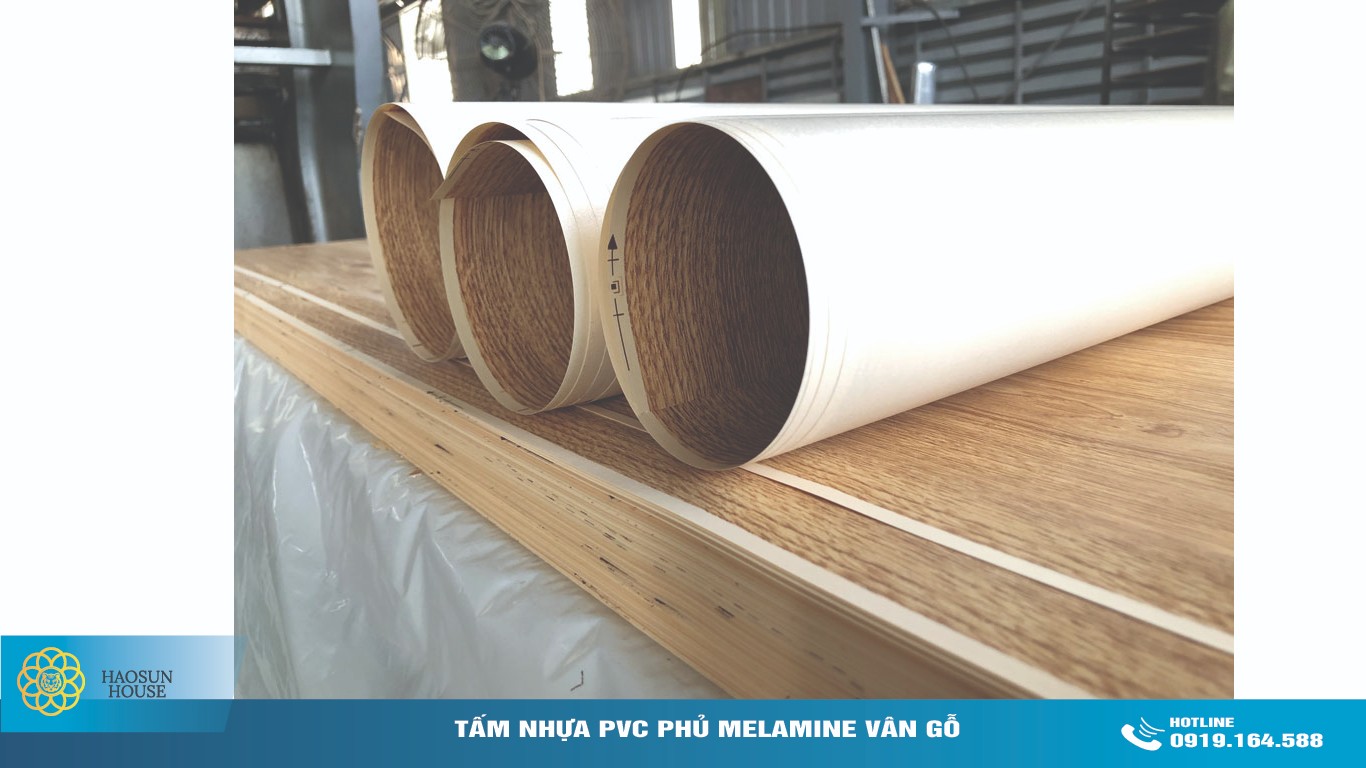 Giấy melamine vân gỗ