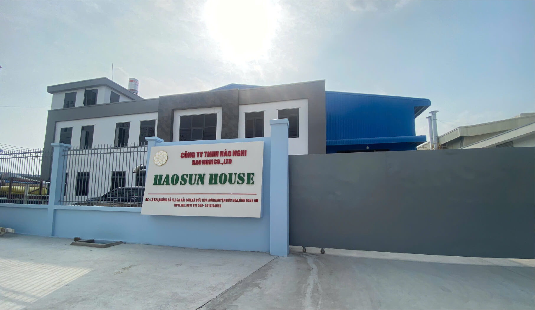 Nhà máy sản xuất tấm nhựa pvc haosun house