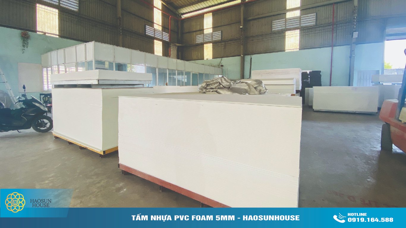 Nhà Máy Sản xuất Ván Nhựa PVC Foam 5mm