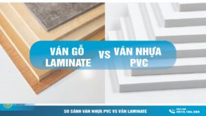 so sánh ván nhựa pvc vs ván laminate