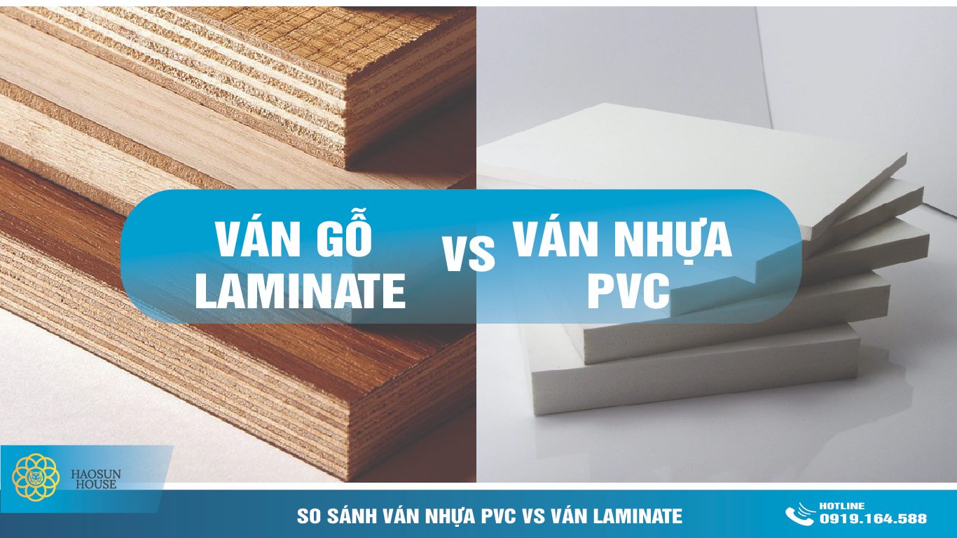 so sánh ván nhựa pvc vs ván laminate