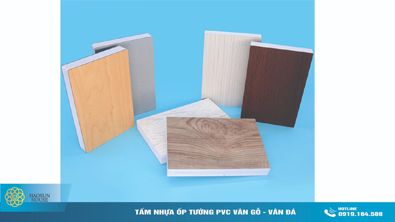 Tấm Nhựa ốp tường giả gỗ