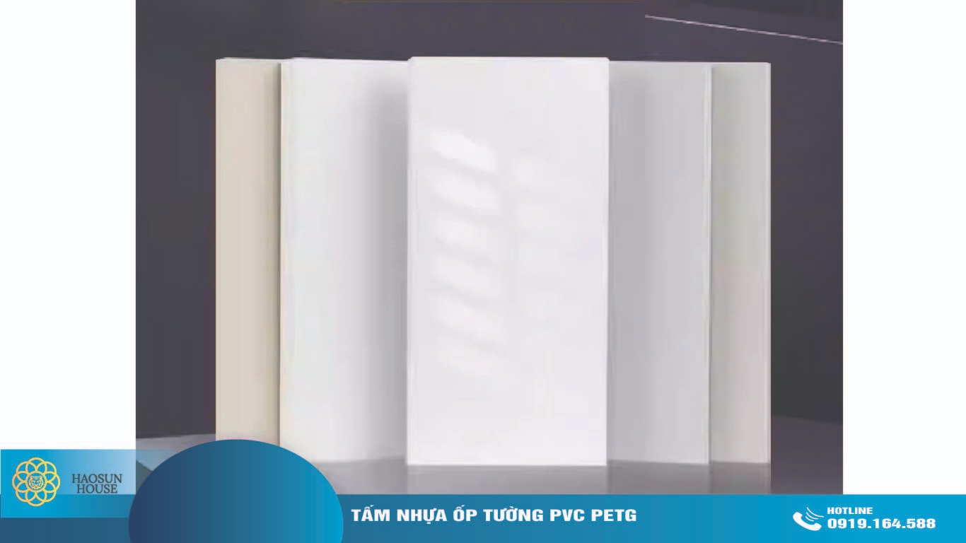 Tấm Nhựa ốp tường phủ PETG