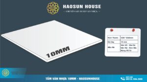 Tấm Nhựa PVC 10mm TP Hồ Chí Minh