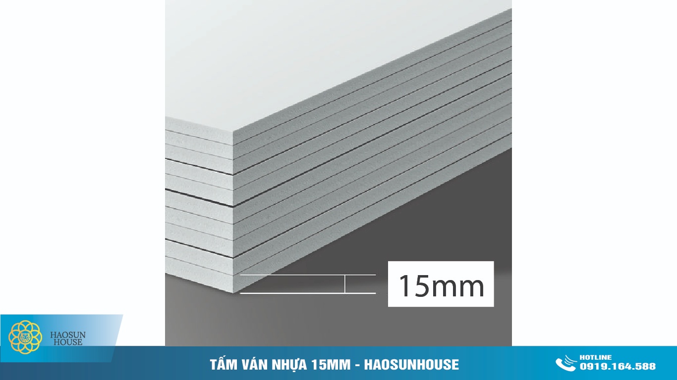 Tấm Nhựa PVC 15mm TP Hồ Chí Minh haosunhouse
