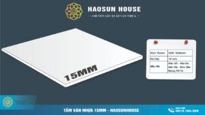 Tấm Nhựa PVC 15mm TP Hồ Chí minh