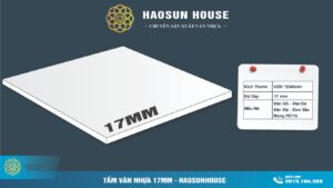 Tấm Nhựa PVC 17 mm TP Hồ Chí Minh