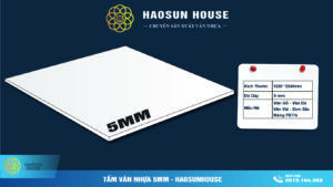 Tấm Nhựa PVC 5mm Hồ Chí Minh