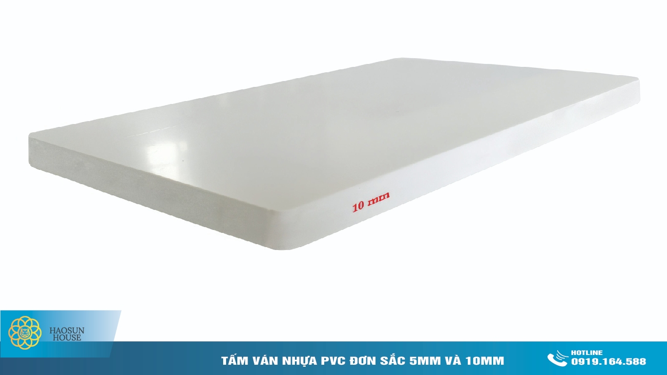Tấm Nhựa PVC cứng 10mm