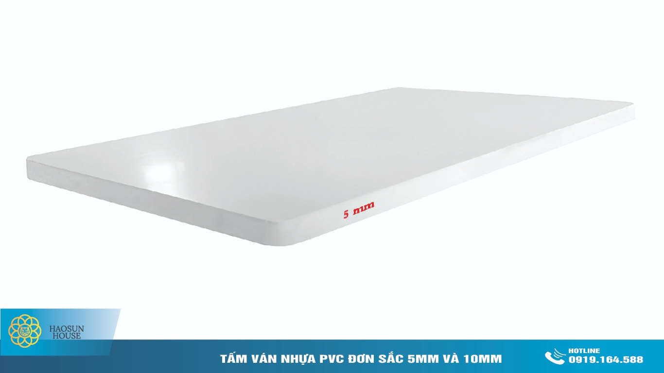 Tấm Nhựa PVC cứng 5mm