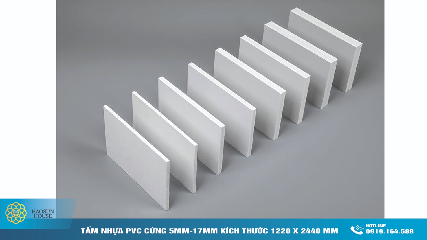 Tấm Nhựa PVC cứng