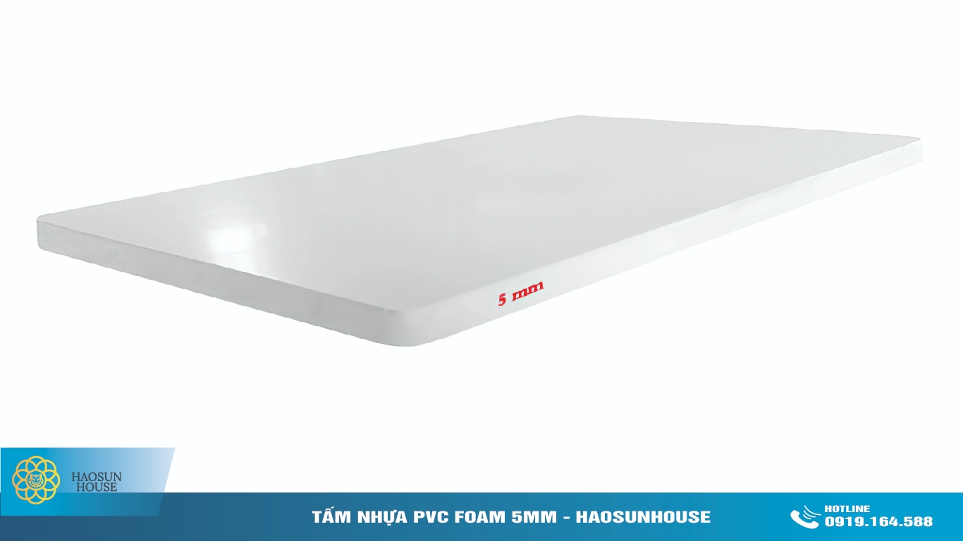 Tấm Nhựa PVC Foam 5mm Haosunhouse