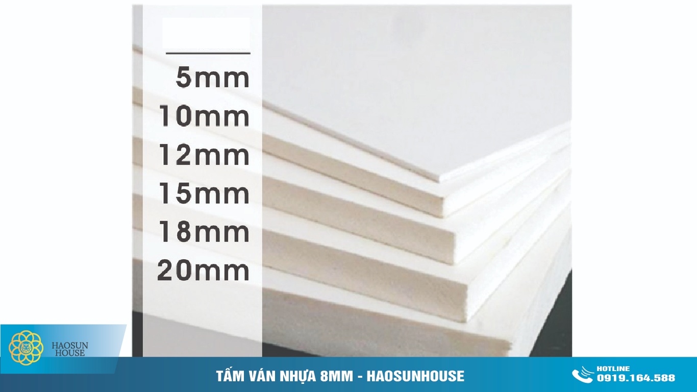 Tấm Nhựa PVC Foam Nhà Máy Sản xuất Haosunhouse