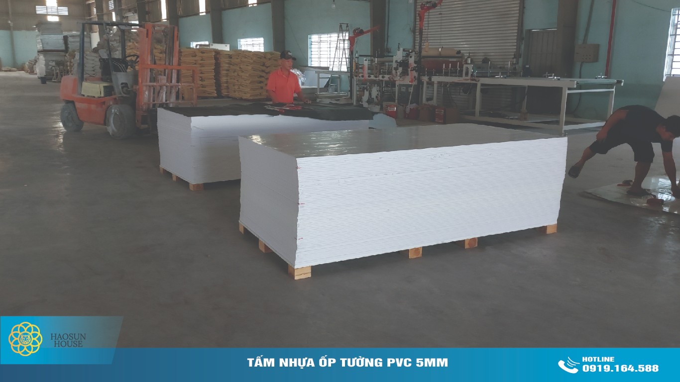 Tấm Nhựa PVC ốp tường 5mm