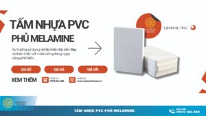 Tấm Nhựa PVC phủ Melamine Haosunhouse