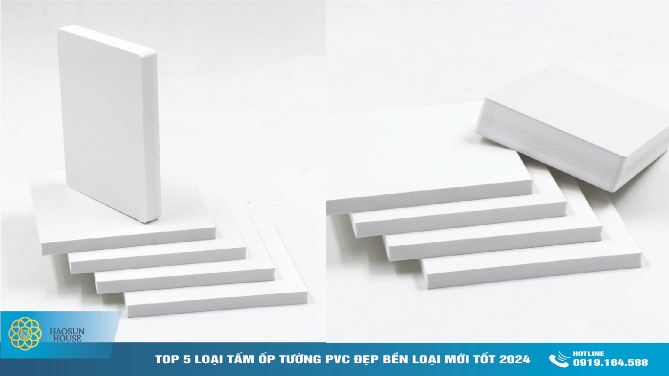 Tấm Ốp Tường PVC Nhà máy haosunhouse