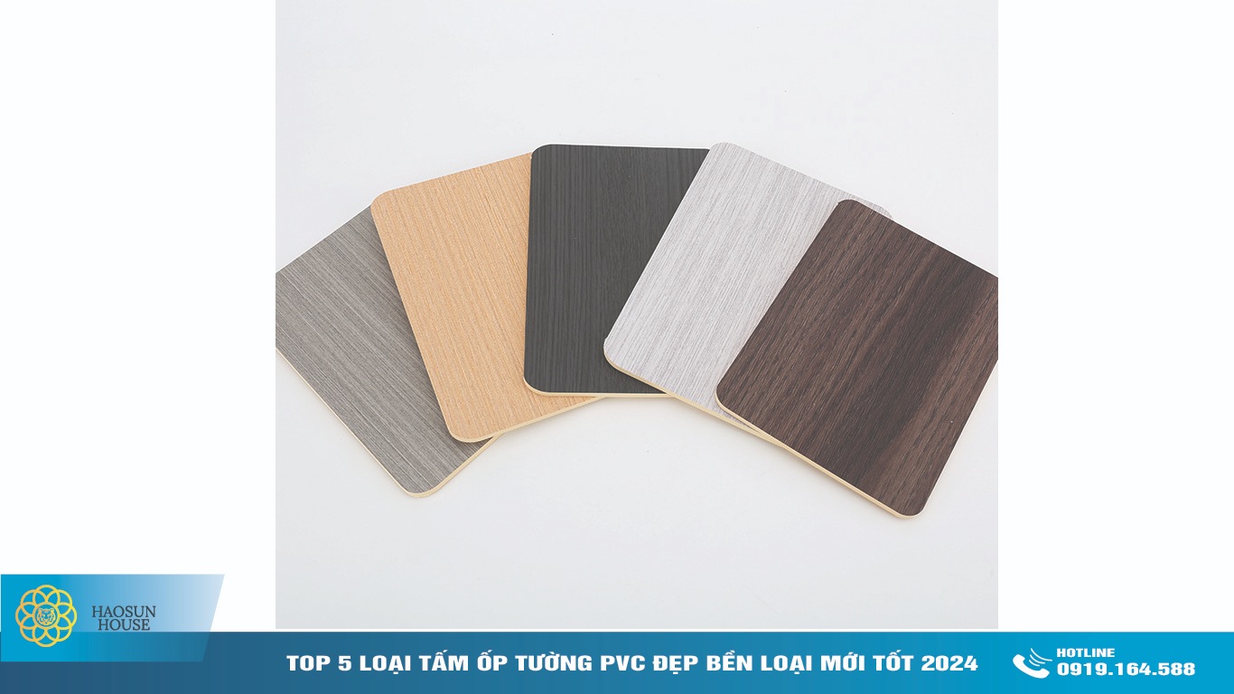 Tấm ốp tường PVC Than Tre