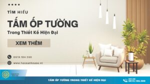 Tấm ốp Tường trong thiết kế hiện đại