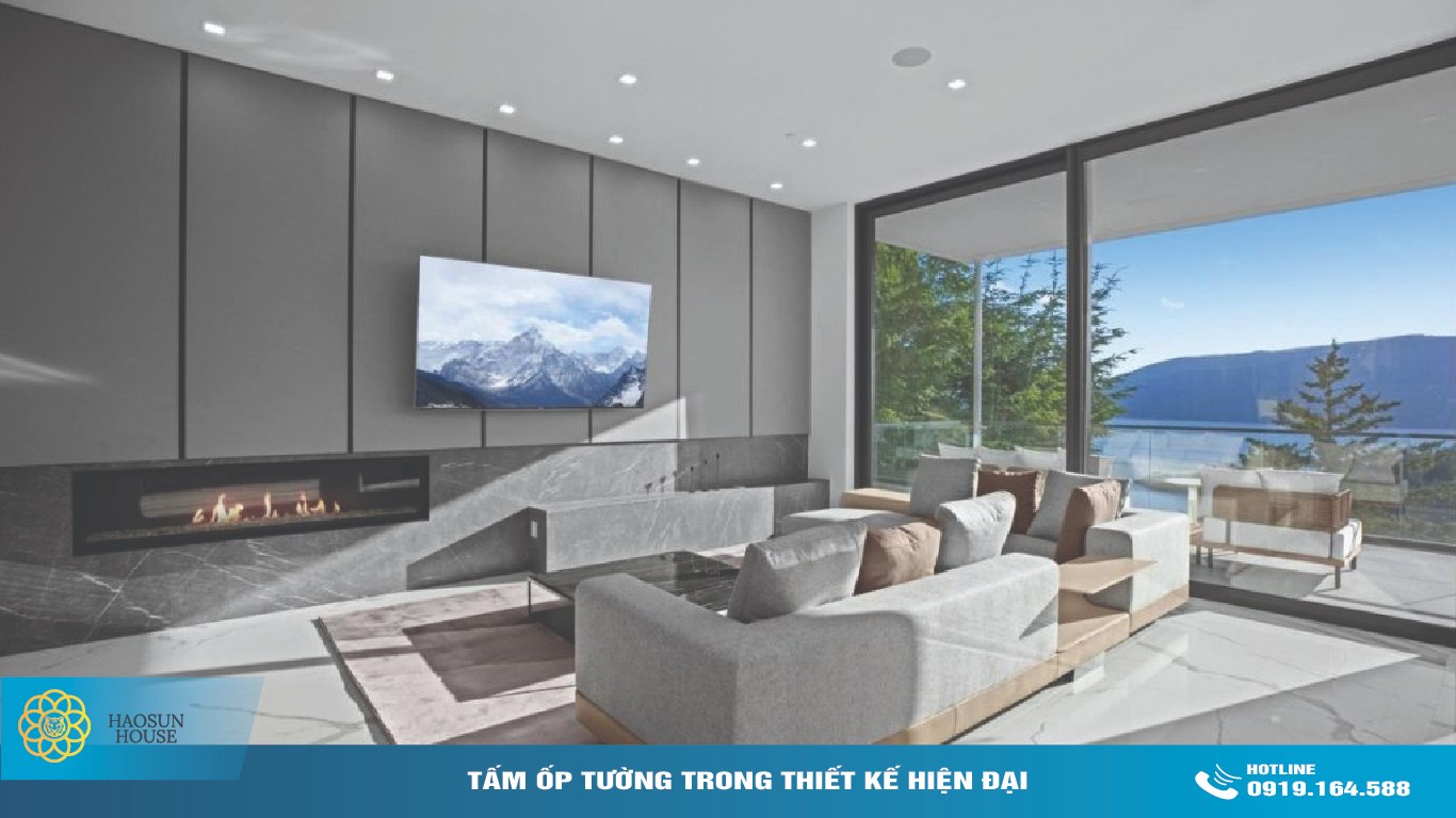 Tấm ốp Tường trong thiết kế hiện đại