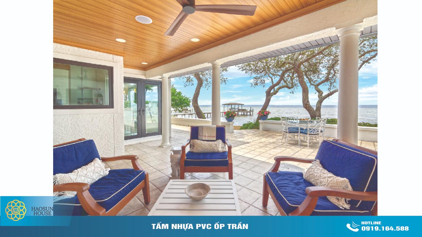 Tấm Trần PVC Ban Công