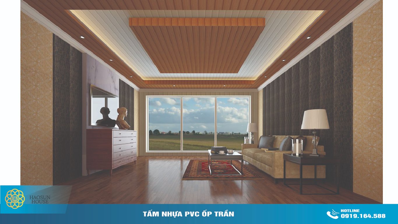 Tấm Trần PVC Trong Nhà