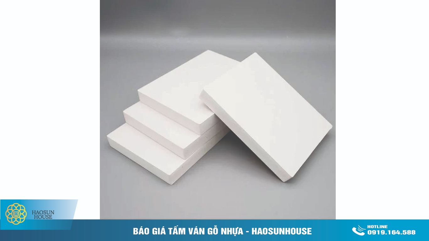Tấm Ván gỗ nhựa pvc nhà máy haosunhouse