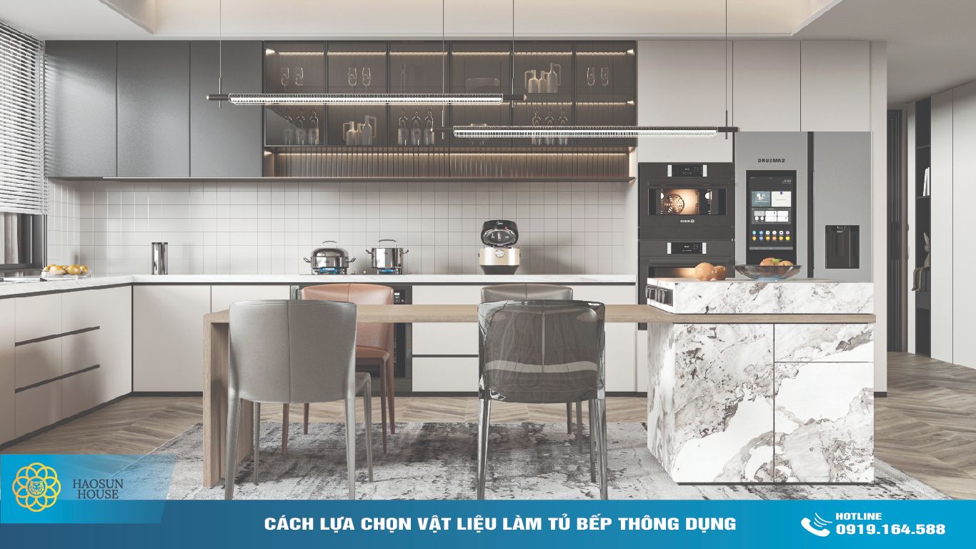 Tấm Ván Nhựa PVC Làm Tủ Bếp